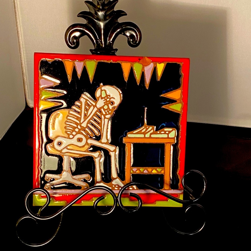 Day of the Dead Business tile art
